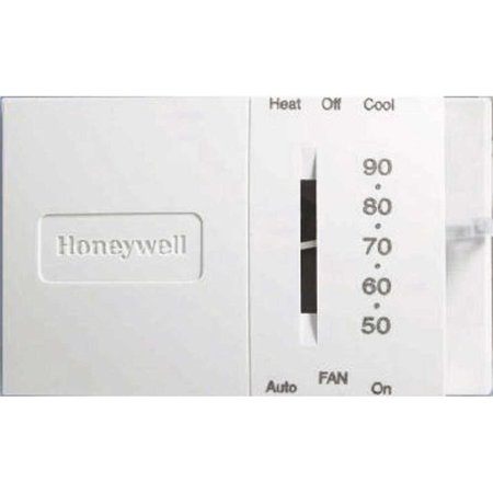 HONEYWELL HOME Horizontal Non-Programmable Thermostat with 1H Single Stage Heating T822K1018